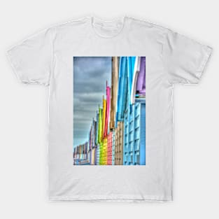 West Mersea Beach Huts T-Shirt